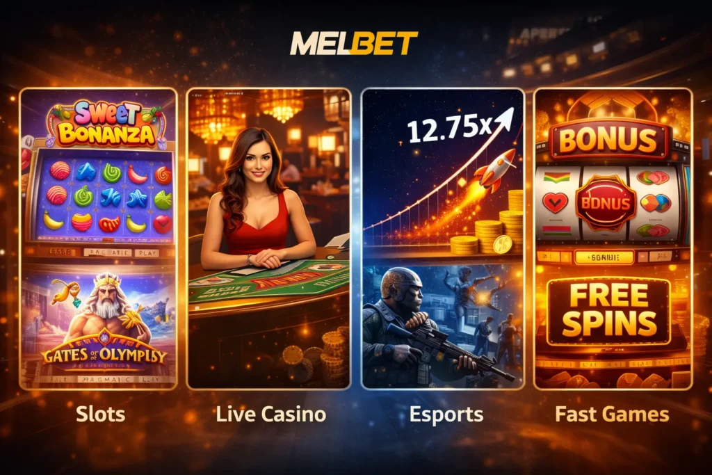 Melbet-casino-game-showcase
